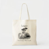Leapjaar op laatste dag tote bag (Voorkant)