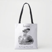 Leapjaar op laatste dag tote bag (Voorkant)