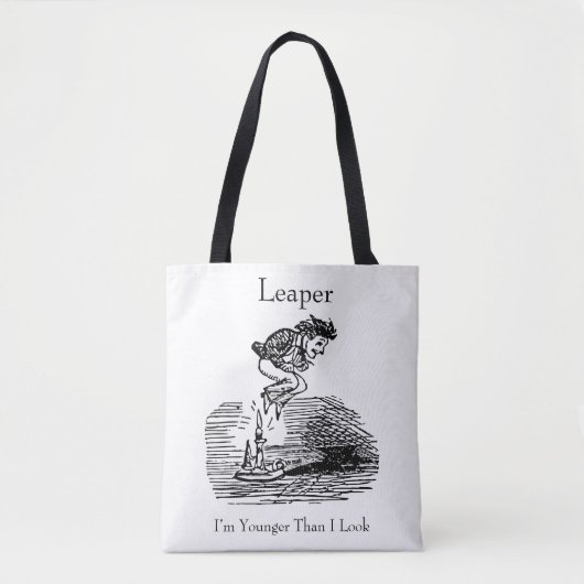 Leapjaar op laatste dag tote bag (Voorkant)