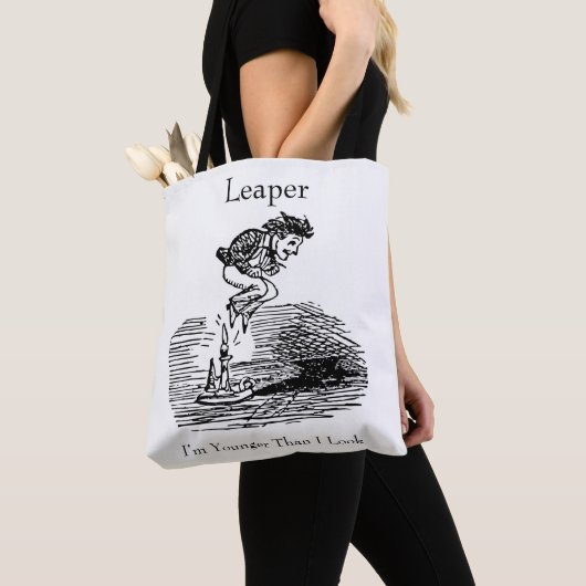 Leapjaar op laatste dag tote bag (Dichtbij)