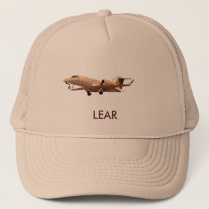 Lear Jet bij LAX , LEAR Trucker Pet