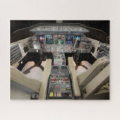 Lear Jet Cockpit Legpuzzel (Horizontaal)