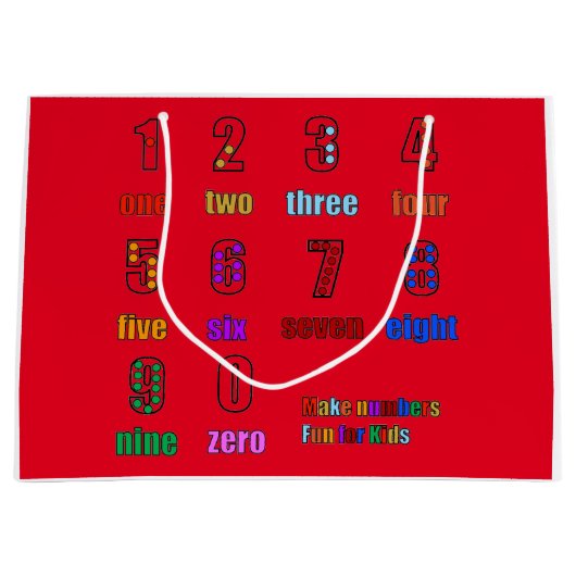 LEARING NUMBERS FUNTIME LARGE CADEAUTASJE (Voorkant)