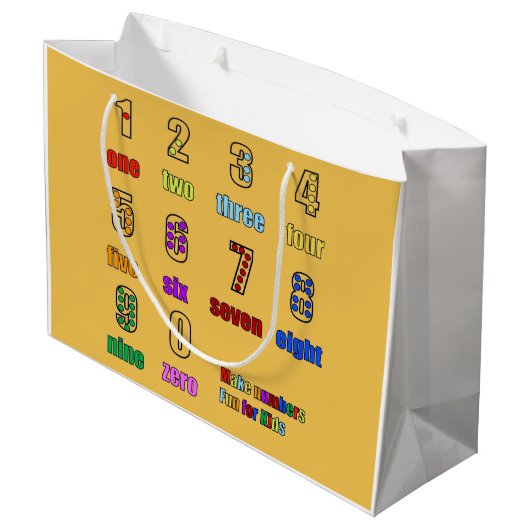 LEARING NUMBERS FUNTIME LARGE CADEAUTASJE (Achterkant Gekanteld)