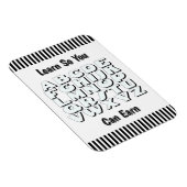 Learn So You Can Earn Refrigerator  Magneet (Rechterzijde)