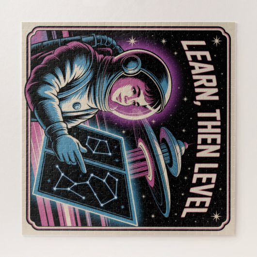 Learn, Then Level Legpuzzel (Horizontaal)