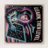 Learn, Then Level Legpuzzel (Horizontaal)