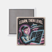 Learn, Then Level Magneet (Voorkant / Achterkant)