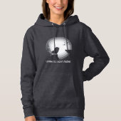 Learn to Fight Alone – Lion Under Moonlight Hoodie (Voorkant)