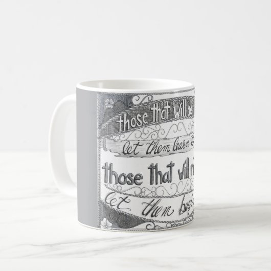 Learn to Serve Koffiemok (Voorkant links)