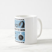 Learn to Swim with This Lovely design Koffiemok (Voorkant rechts)