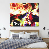 "Learning Disability" Galerij omwikkeld Canvas (Insitu (Slaapkamer))