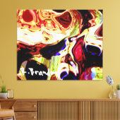 "Learning Disability" Galerij omwikkeld Canvas Afdruk (Insitu (Woonkamer))