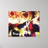 "Learning Disability" Galerij omwikkeld Canvas Afdruk (Voorkant)