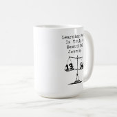 Learning Math Beautiful Journey Educator Koffiemok (Voorkant rechts)