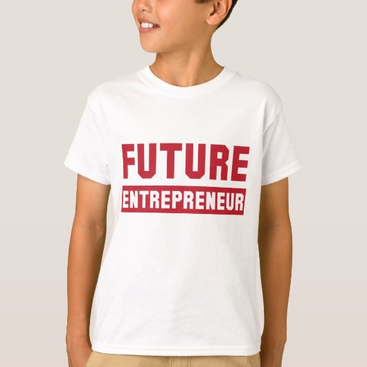 Learning Snoep Future Entrepreneur T-shirt (Voorkant)