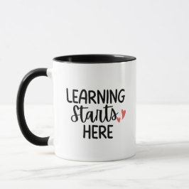 'Learning Starts Here' Teacher Thank You Gift  Mok