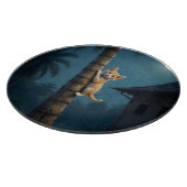 Learning to Climb – Cute Cat Moment Snijplank (Hoek)