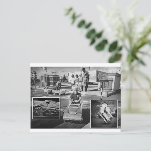 learning to drive games briefkaart (Staand voorkant)