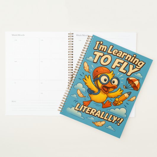Learning to Fly (Literally!) Academic Planner (Display)