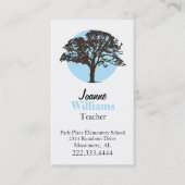 Learning Tree Teacher Visitekaartje Afsprakenkaartje (Voorkant)