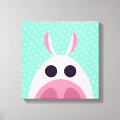 Leary the Pig Canvas Afdruk (Voorkant)