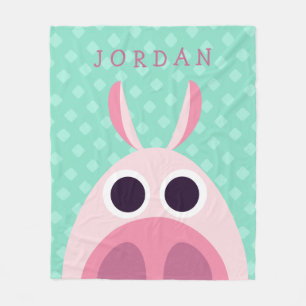 Leary the Pig Fleece Deken