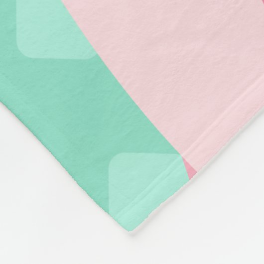 Leary the Pig Fleece Deken (Hoek)