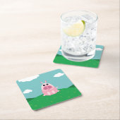 Leary the Pig Kartonnen Onderzetters (Insitu)