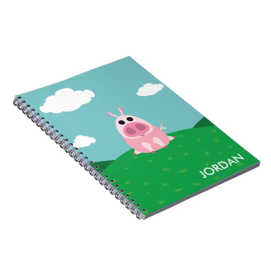 Leary the Pig Notitieboek (Rechterzijde)