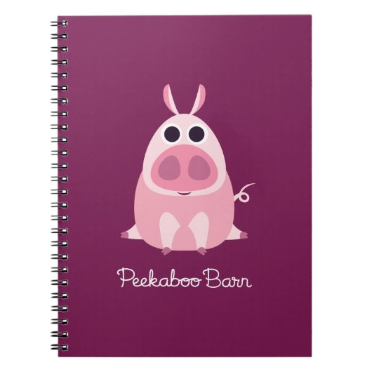 Leary the Pig Notitieboek (Voorkant)