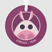 Leary the Pig Ornament (achterkant)