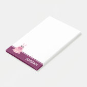 Leary the Pig Post-it® Notes (Schuin)