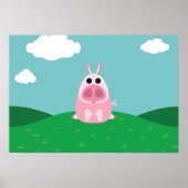 Leary the Pig Poster (Voorkant)