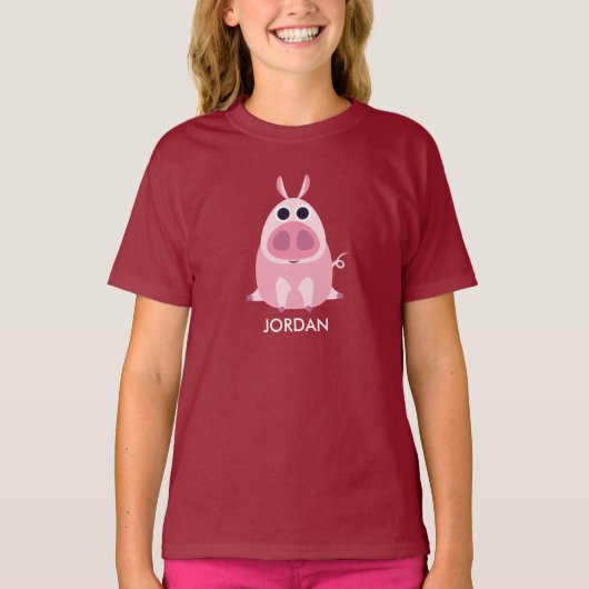 Leary the Pig T-shirt (Voorkant)
