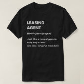 Leasing Agent  T-shirt (Design voorkant)