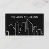 Leasing van Kantoor van onroerend goed van Classy Visitekaartje (Voorkant)