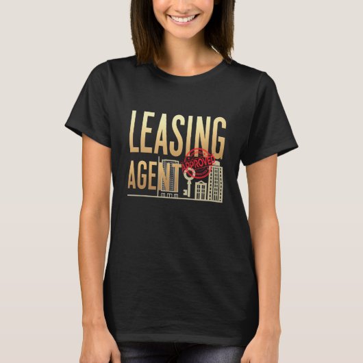 leasingagent t-shirt (Voorkant)