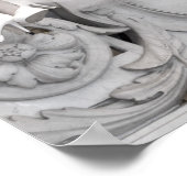 Leather 3rd wedding anniversary heart party poster (Hoek)