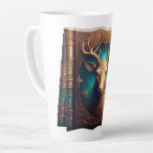 Leather Bound Copy Of A Deer Hunting Guide Latte Mok (Linkerhoek)