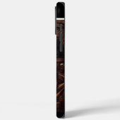 Leather Carved Tractor Scene Case-Mate iPhone Case (Achterkant / Links)