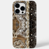  Leather Country Lace Look Dames Case-Mate iPhone Case (Achterkant)