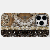  Leather Country Lace Look Dames Case-Mate iPhone Case (Achterkant (horizontaal))