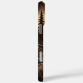 Leather Design Beer van River Case-Mate iPhone Case (Achterkant / Rechts)