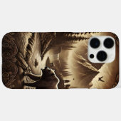 Leather Design Beer van River Case-Mate iPhone Case (Achterkant (horizontaal))