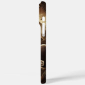 Leather Design Beer van River Case-Mate iPhone Case (Achterkant / Links)