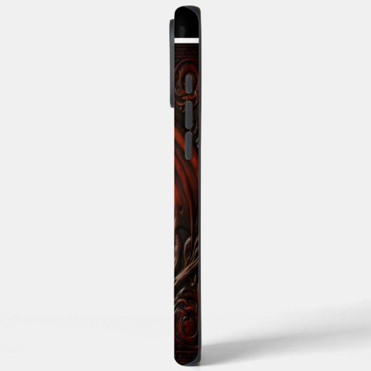 Leather Dragon's Peak Case-Mate iPhone Case (Achterkant / Links)