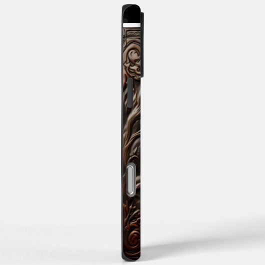 Leather Dragon's Peak Case-Mate iPhone Case (Achterkant / Rechts)