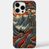 Leather Eagle meesterwerk Case-Mate iPhone Case (Achterkant)