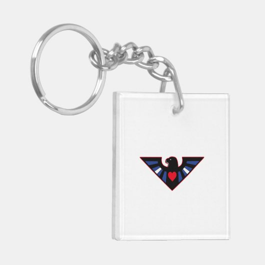 Leather Eagle Pride Sleutelhanger (Voorkant Links)